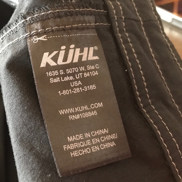 KUHL BLACK ROLL-UP PANTS - Picture 11 of 13